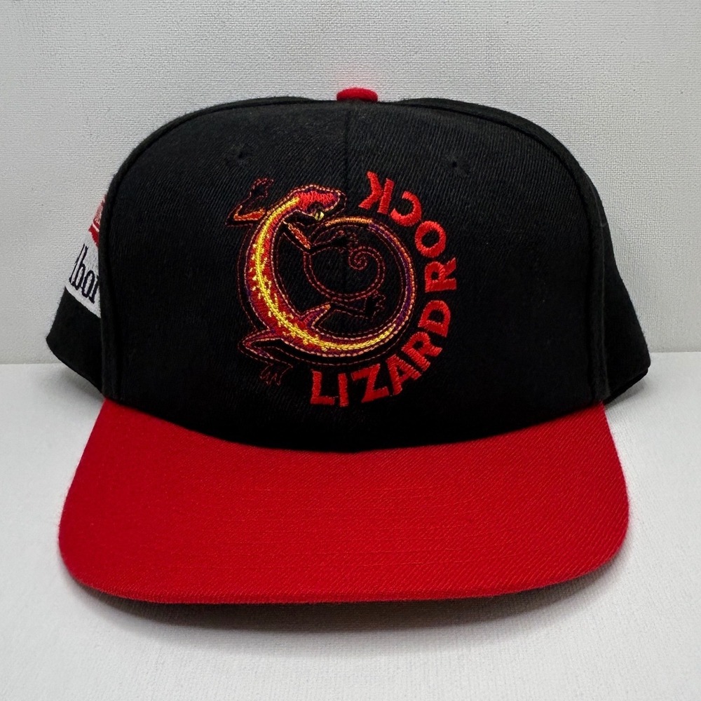 Vintage Marlboro Adventure Team "Lizard Rock" Leather‑Strap Hat - Picture 6 of 7